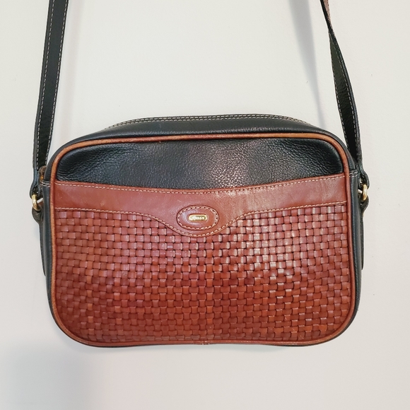 Vtg Bally Leather Camera Bag - Picture 3 of 15